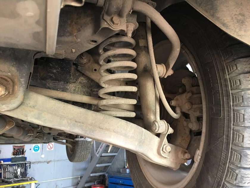 Задняя подвеска ix35 4wd