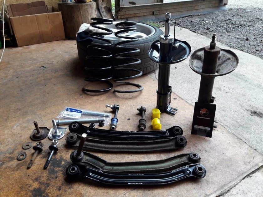 Подвеска Хендай акцент ТАГАЗ 2008 года