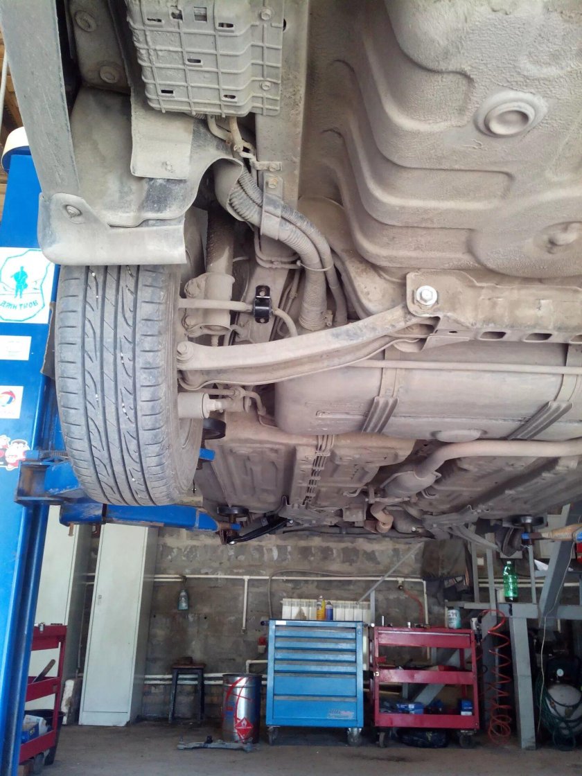 Hyundai Accent 2004 подвеска