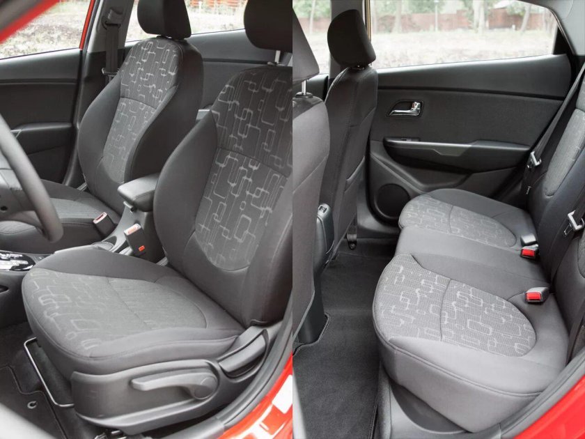 Киа Рио 3 сиденья