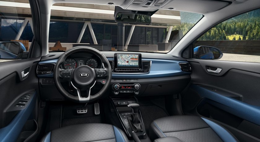 Kia Rio 2021 салон