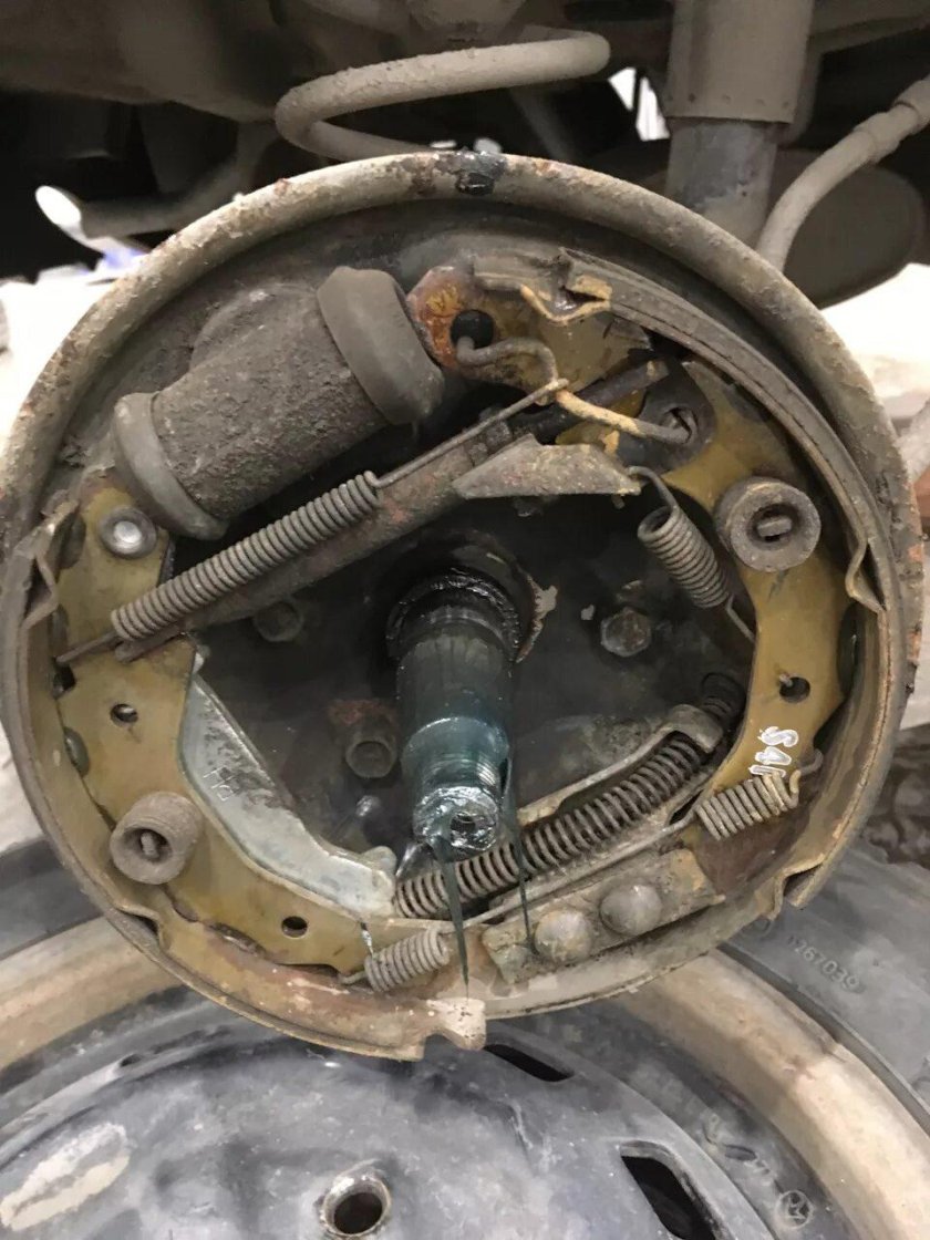 Daewoo Matiz тормоза задние