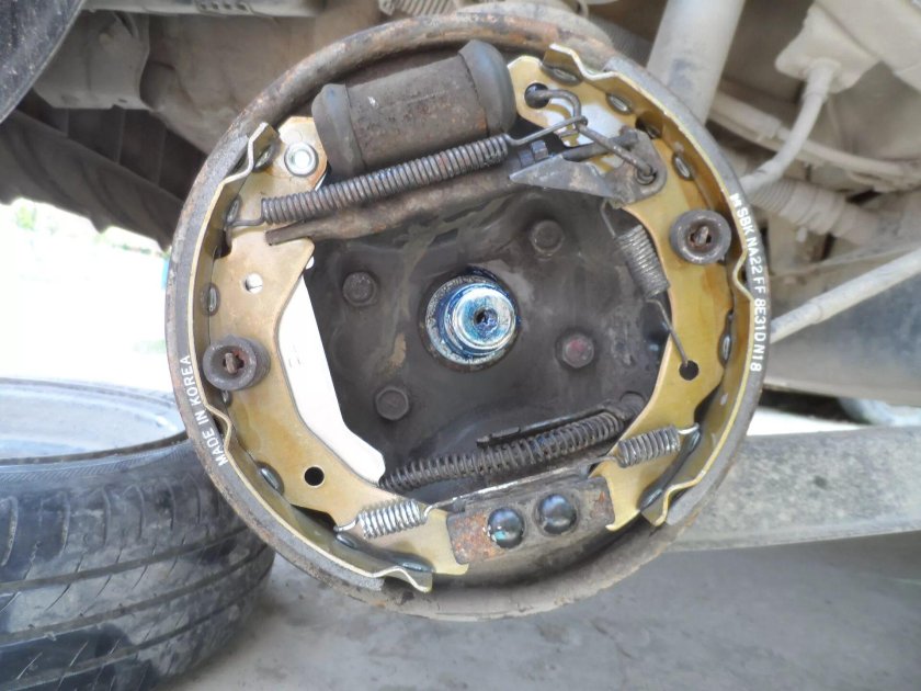 Задние колодки Daewoo Matiz