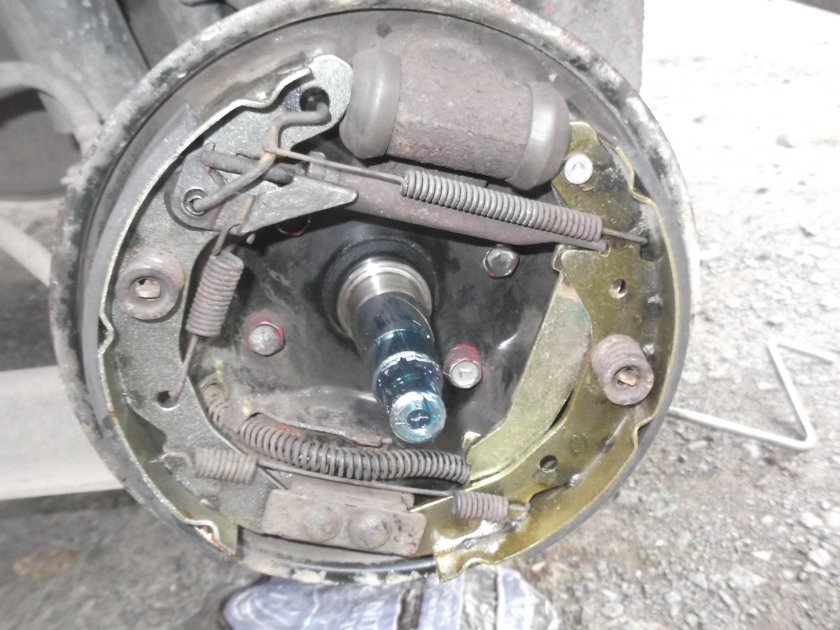 Daewoo Matiz тормоза задние