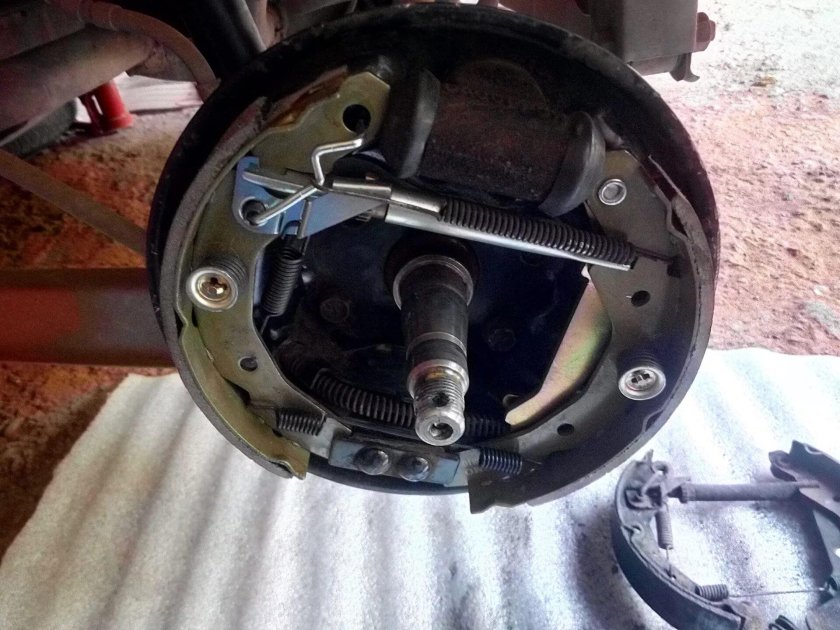 Задние тормоза Дэу Матиз 0.8