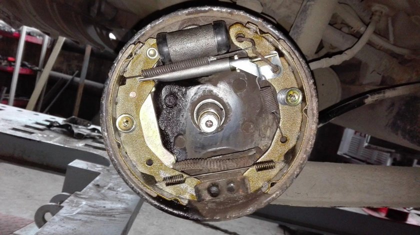 Задние колодки Матиз