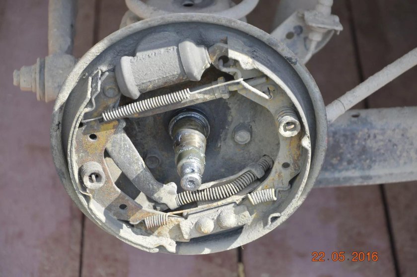 Задние колодки Матиз 0.8