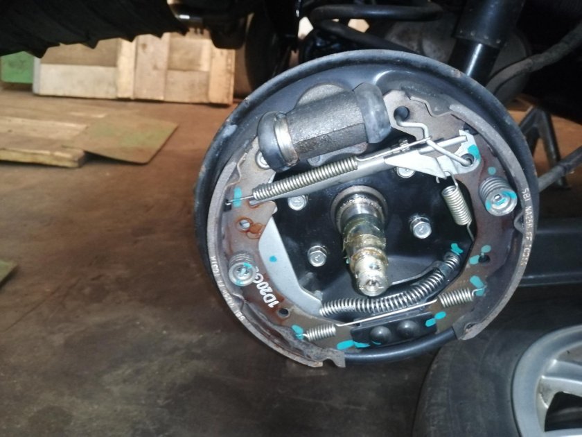 94580432 TYB ремкомплект барабанных тормозов Daewoo Matiz m100