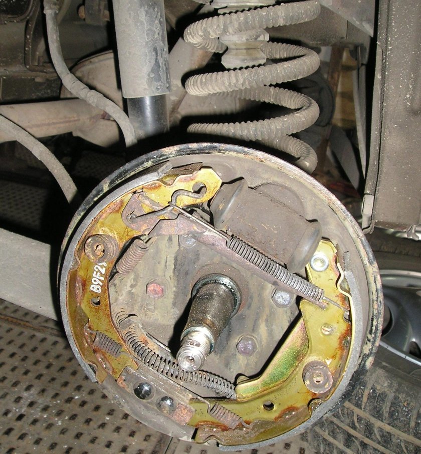 Задние колодки Daewoo Matiz барабаны