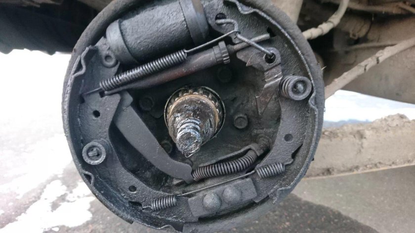 Задний тормозной механизм Дэу Матиз