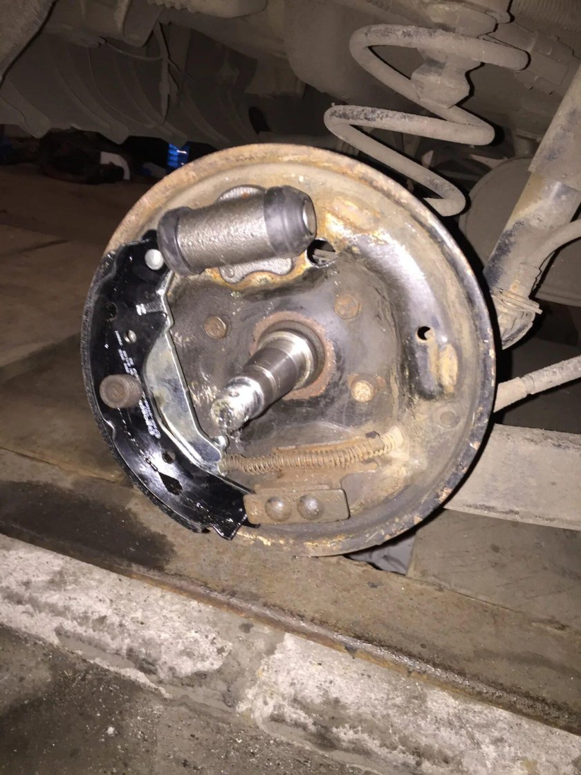 Задние дисковые тормоза на Дэу Матиз