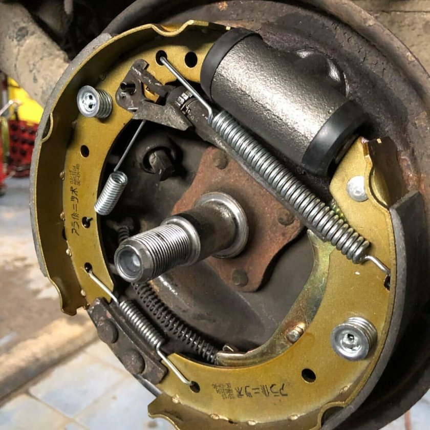 Задние тормоза Шевроле Ланос