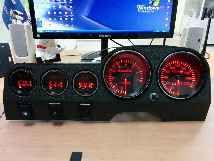 Цифровые приборы ВАЗ 2106