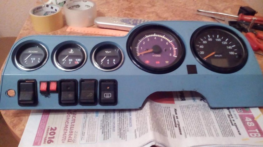Приборка ВАЗ 2106