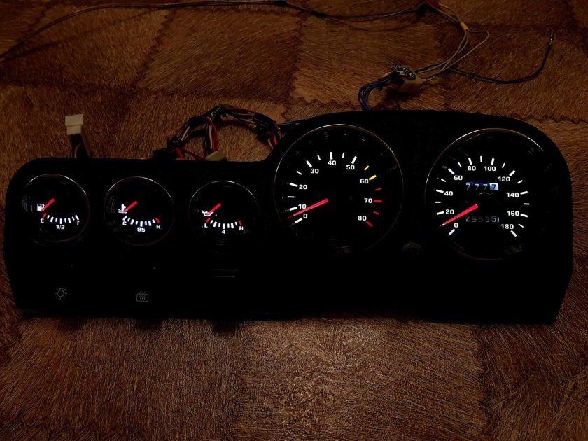 Пересвет приборки ВАЗ 2106