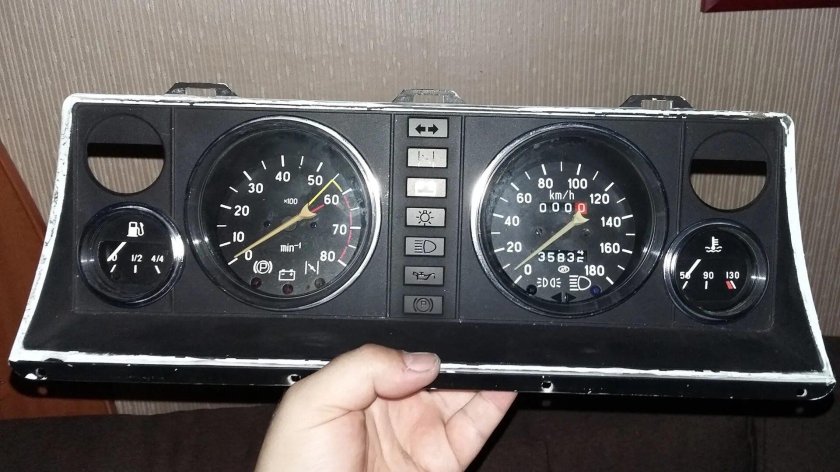 Приборы ВАЗ 2106 В ВАЗ 2107