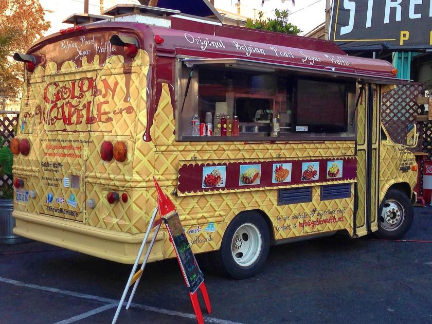 Фудтрак вафли