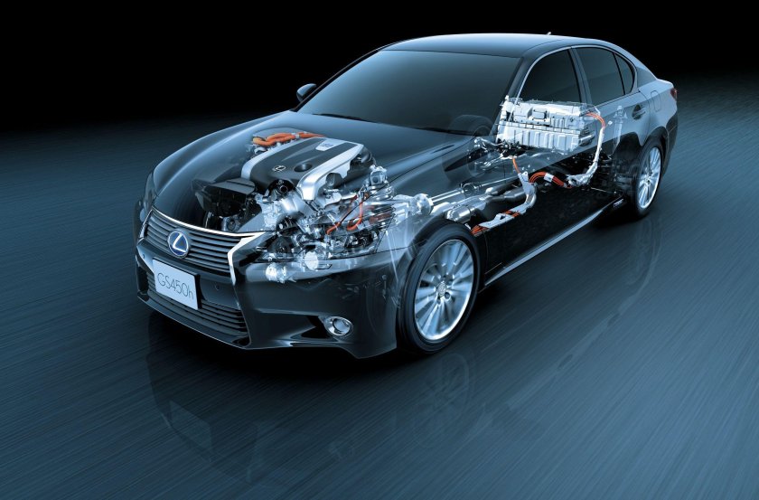 Электромотор гибридного Лексус 450h