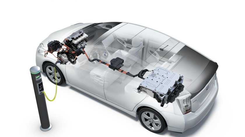 Тойота Приус электромобиль