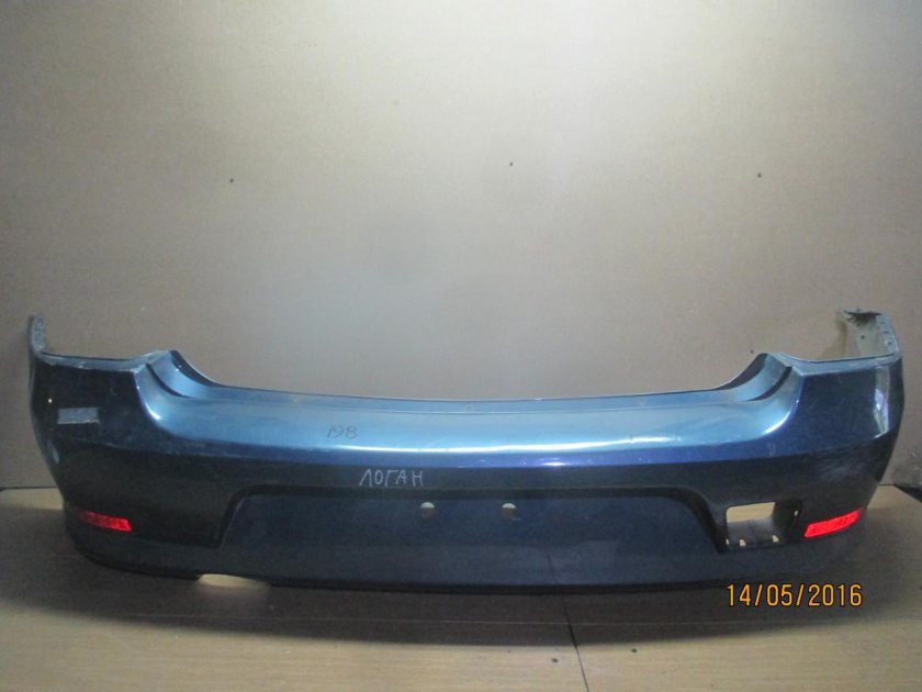 Бампер задний Рено Логан 2014