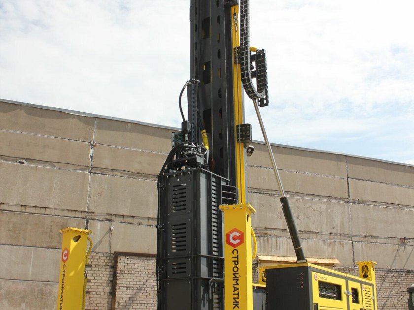 Сваебойная установка Стройматик СГК 200 длина стрелы