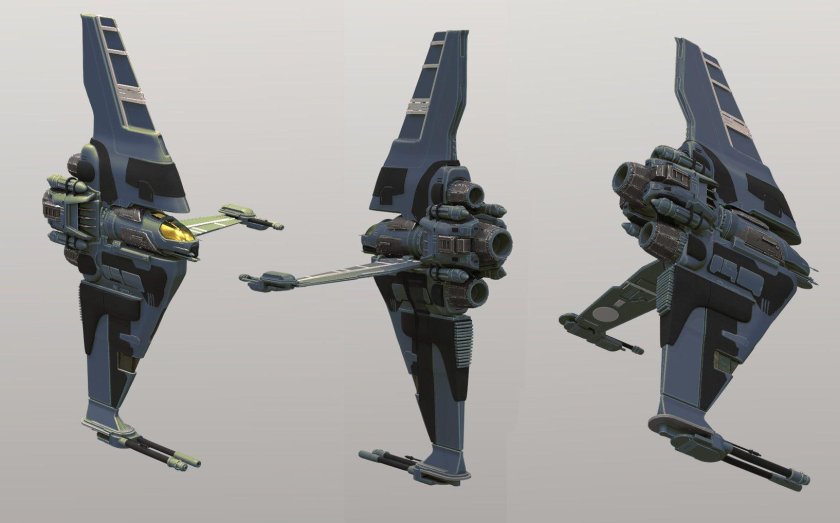 Мандалорский истребитель Star Wars