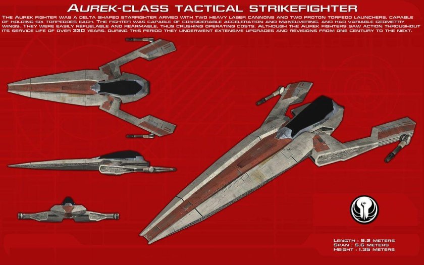 Звездные войны истребитель Аурек