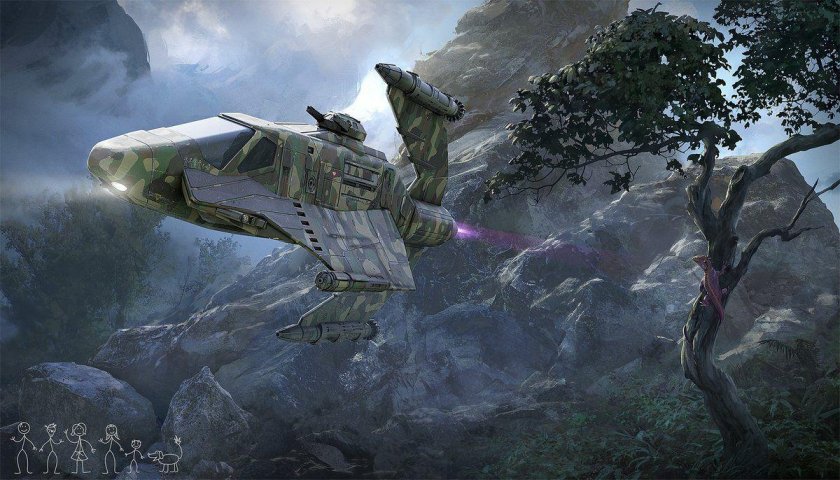 Ударный корабль gat-12 «Скипрей»