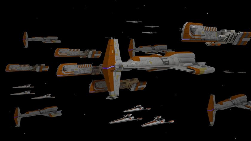 Звездные войны истребитель Аурек