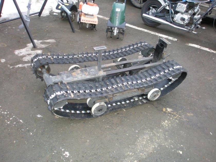 Шаг гусеницы снегохода Буран