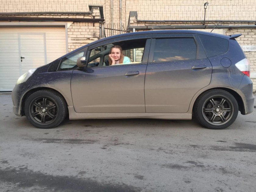 Хонда фит на 16 дисках