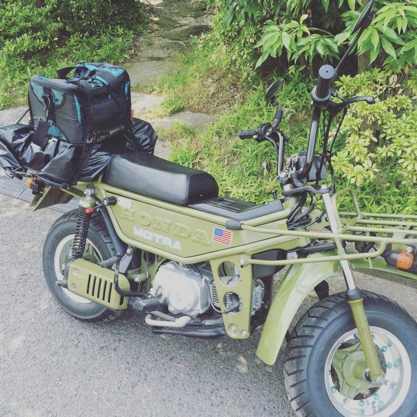 Трицикл из мопеда Дельта