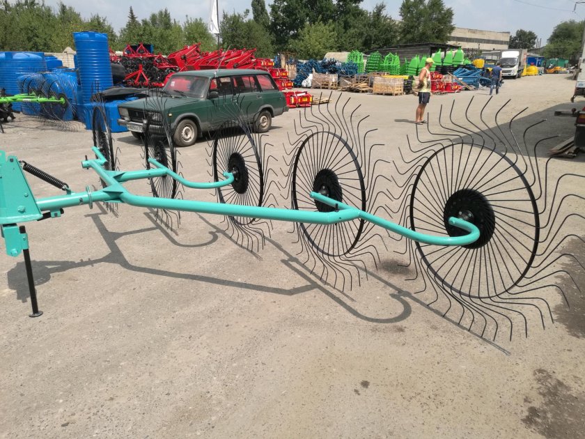 Грабли-ворошилки ogr 5 колес (3.3м)