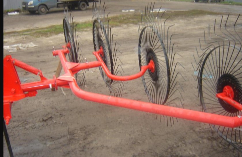Грабли ворошилки кормилец 5