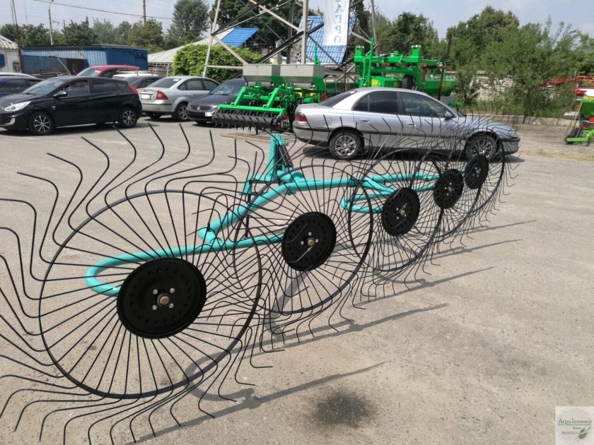 Грабли-ворошилки ogr 5 колес (3.3м)