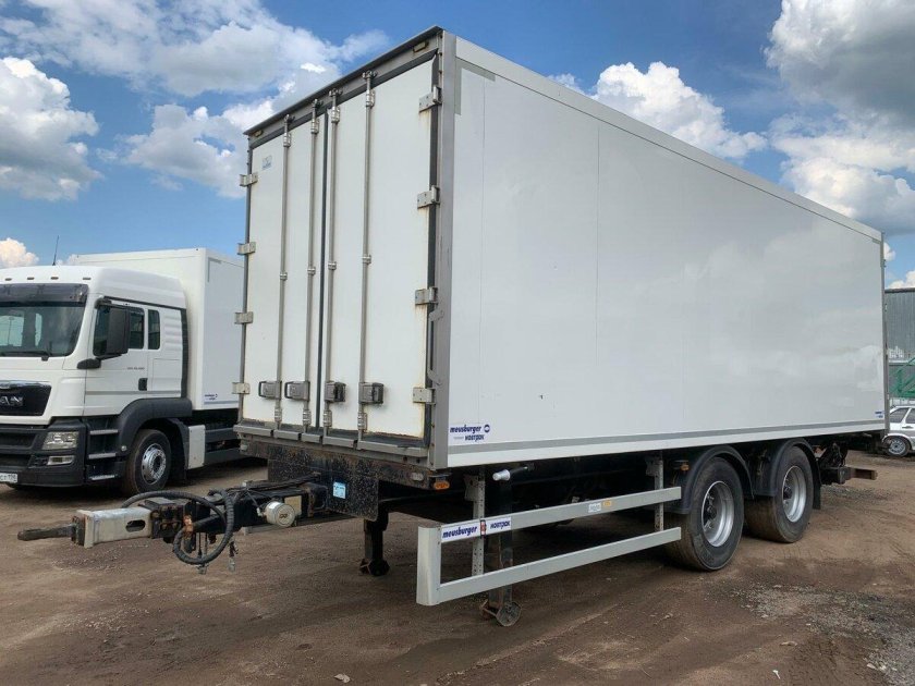 Полуприцеп цельнометаллический фургон Meusburger Новтрак SG-360st