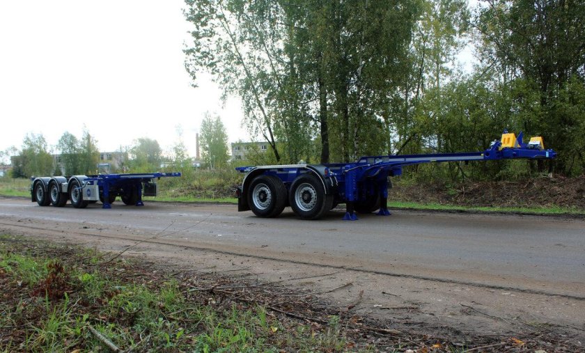 Новтрак полуприцепы контейнеровозы