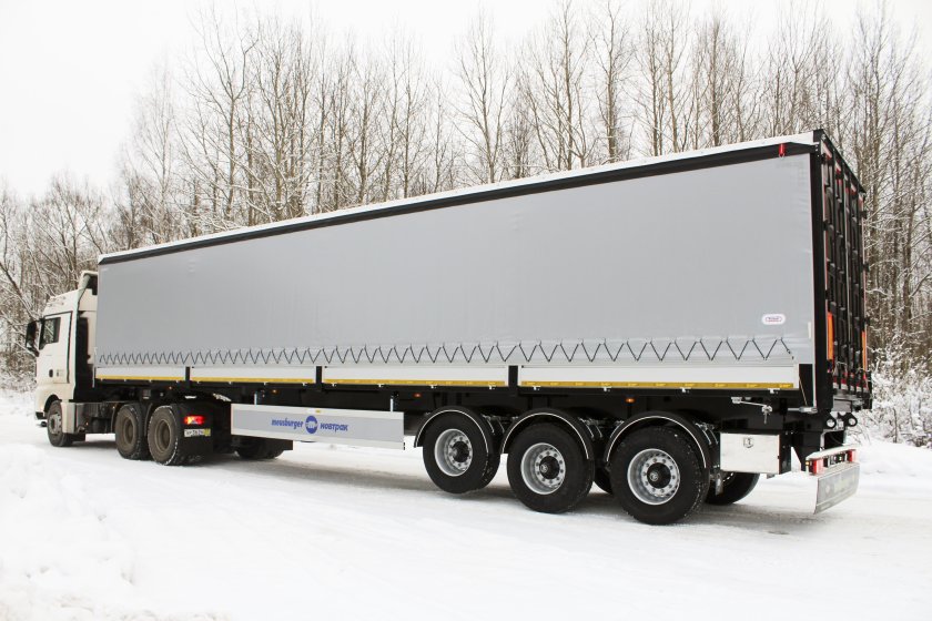 Полуприцеп бортовой Новтрак