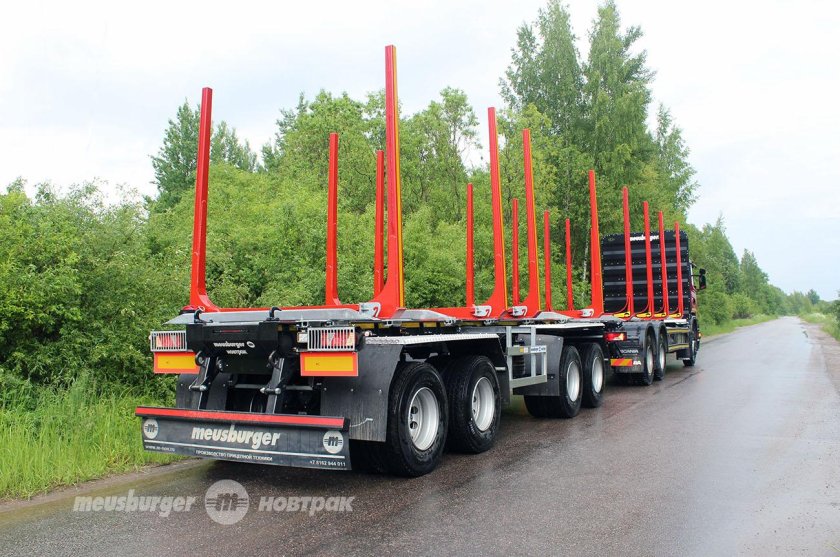 Полуприцеп сортиментовоз Новтрак