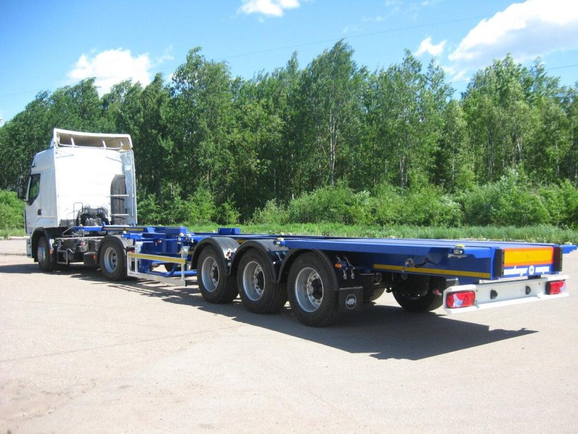 Новтрак полуприцепы контейнеровозы