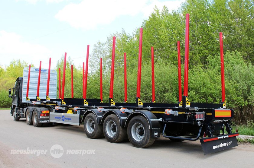 Полуприцеп сортиментовоз Новтрак