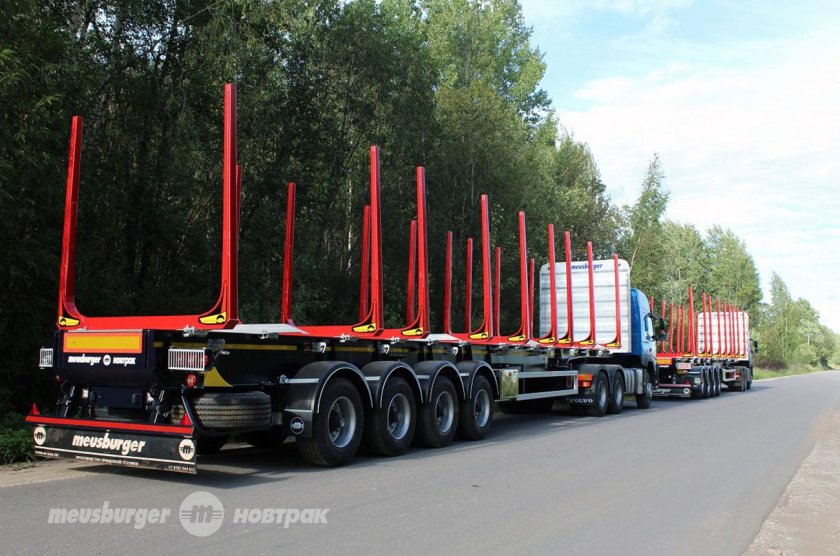 Полуприцеп сортиментовоз Новтрак