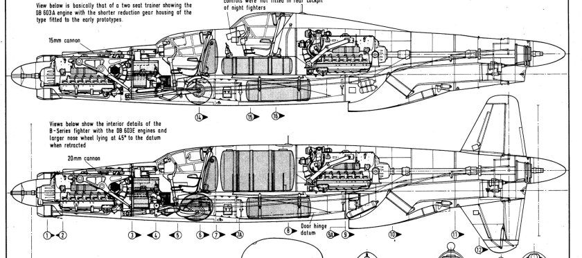Dornier do 335 чертежи