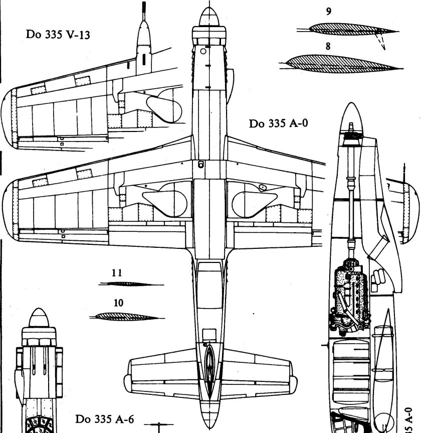 Do 335 самолет