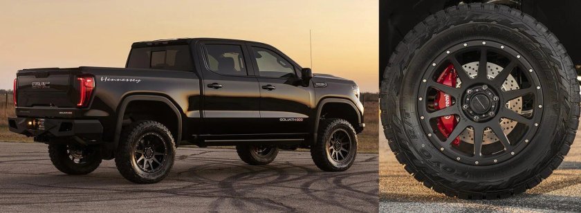 Chevrolet Silverado (Hennessey Goliath 6x6)