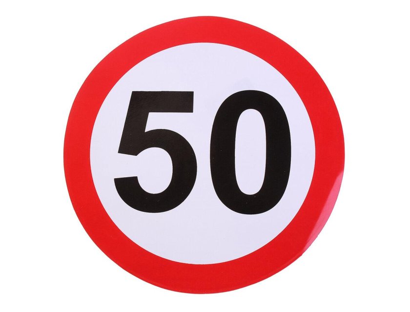 Ограничение скорости 50