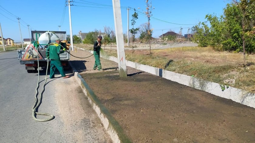 Гидропосев Казахстан