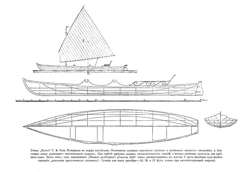 Gecko 375 Canoe чертежи