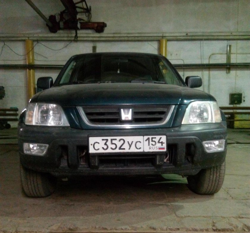 CR-V rd1 туманки с распила