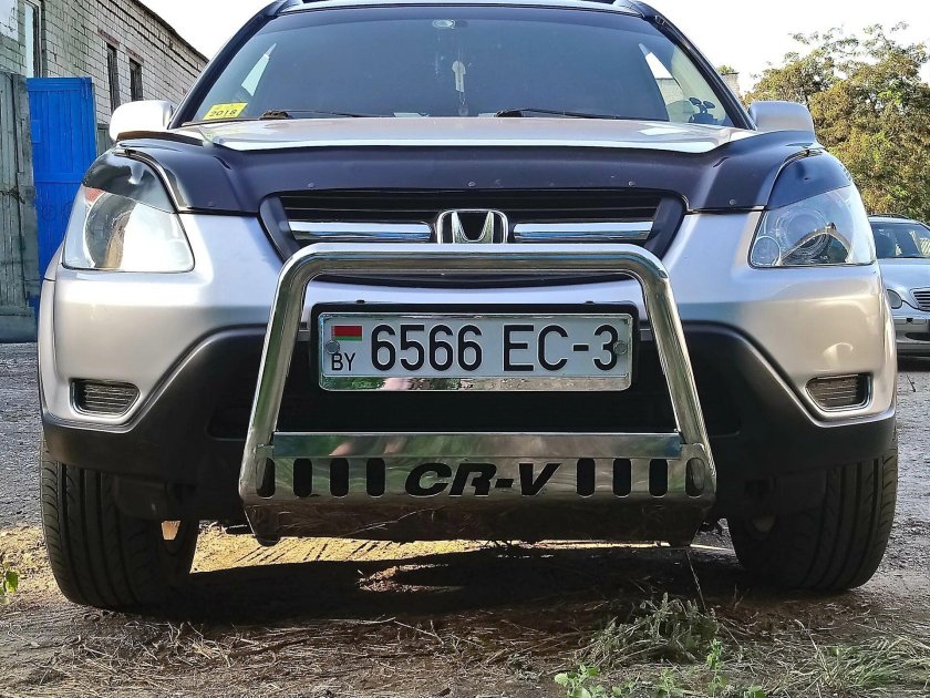 Кенгурятник Honda CRV 2 2002